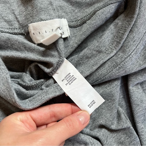 Kensie Keepers Grey Leggings Size Small - Picture 5 of 9